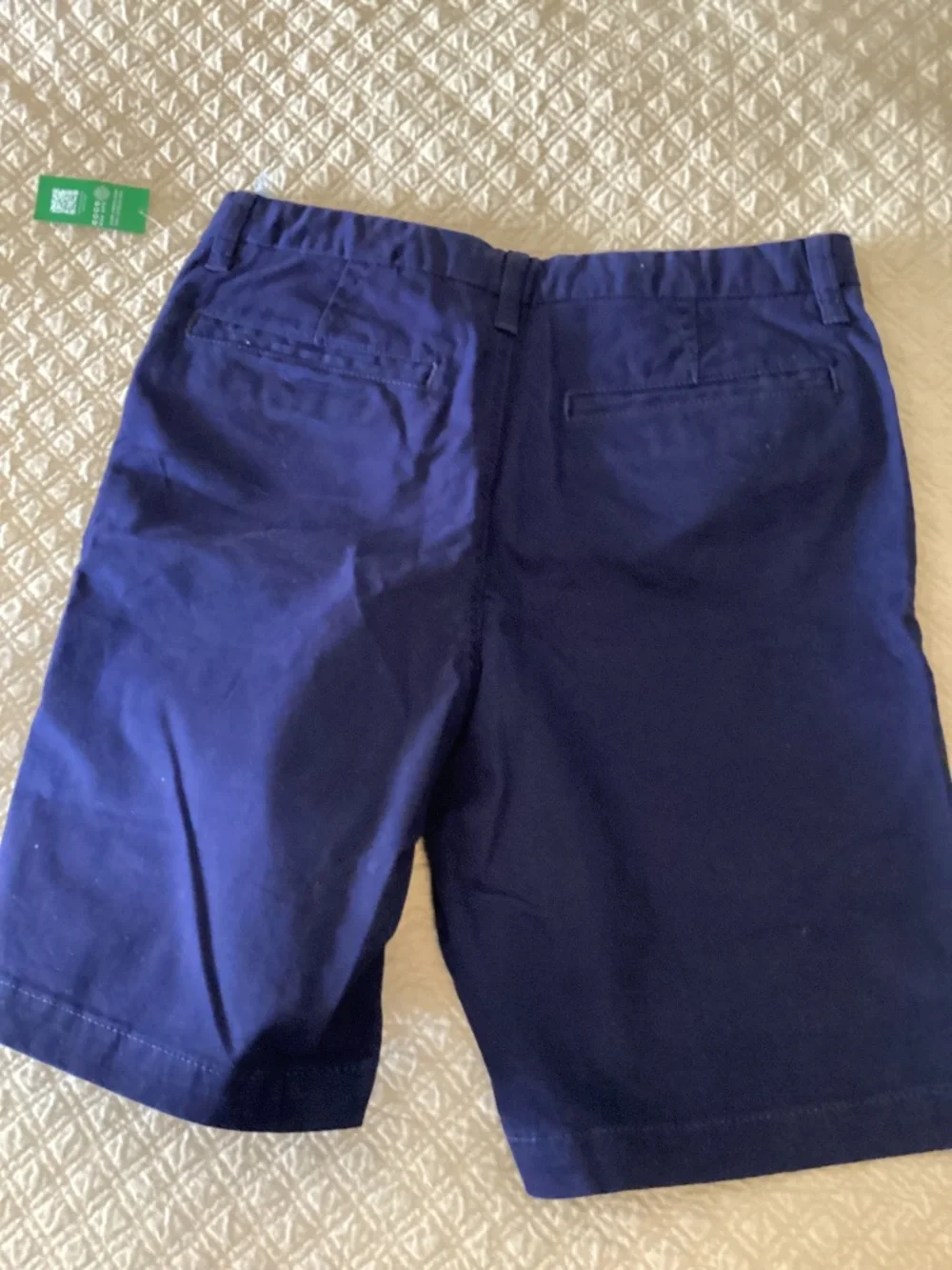 Gap boys nwt size 18 blue cotton chino style shorts